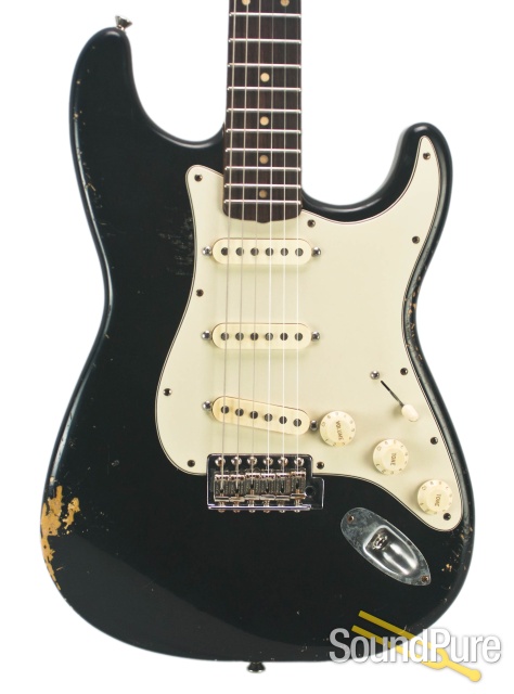 Mario Guitars S-Style Black SSS IRW Electric #317242 — image 1