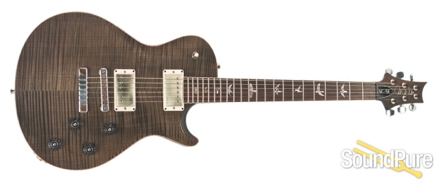 PRS SC-58 Faded Charcoal Burst Electric #189734 - Used — image 6