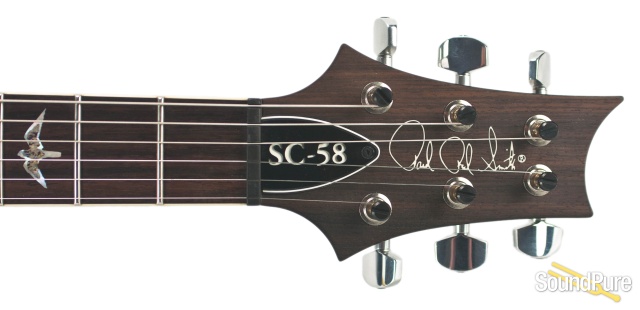 PRS SC-58 Faded Charcoal Burst Electric #189734 - Used — image 11