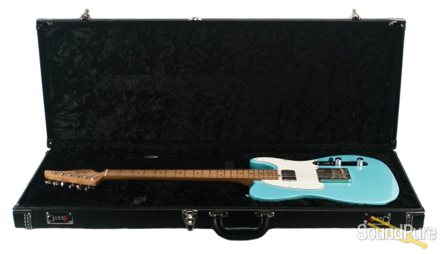 Suhr Custom Classic T Daphne Blue Electric #18092 - Used — image 6