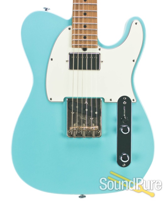Suhr Custom Classic T Daphne Blue Electric #18092 - Used — image 1