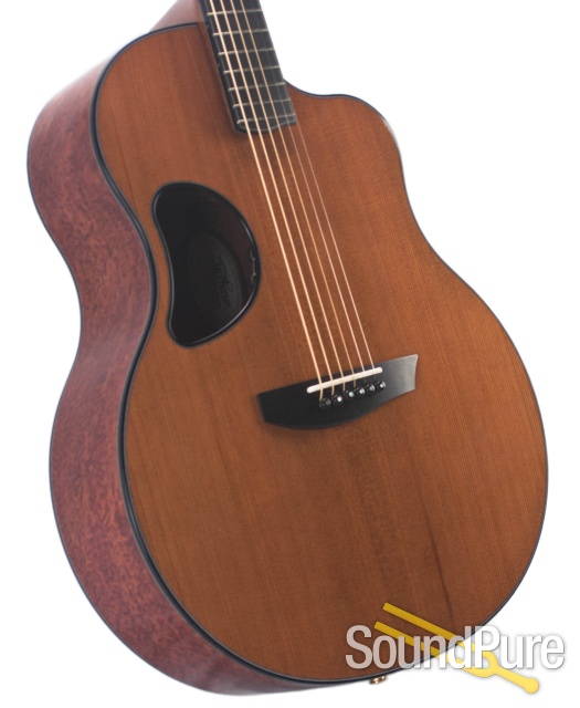 McPherson 4.0XP Figured Bubinga/Redwood Acoustic #2472 — image 11