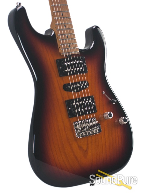 Michael Tuttle Custom Classic S 3-Tone Burst #315 - Used — image 7