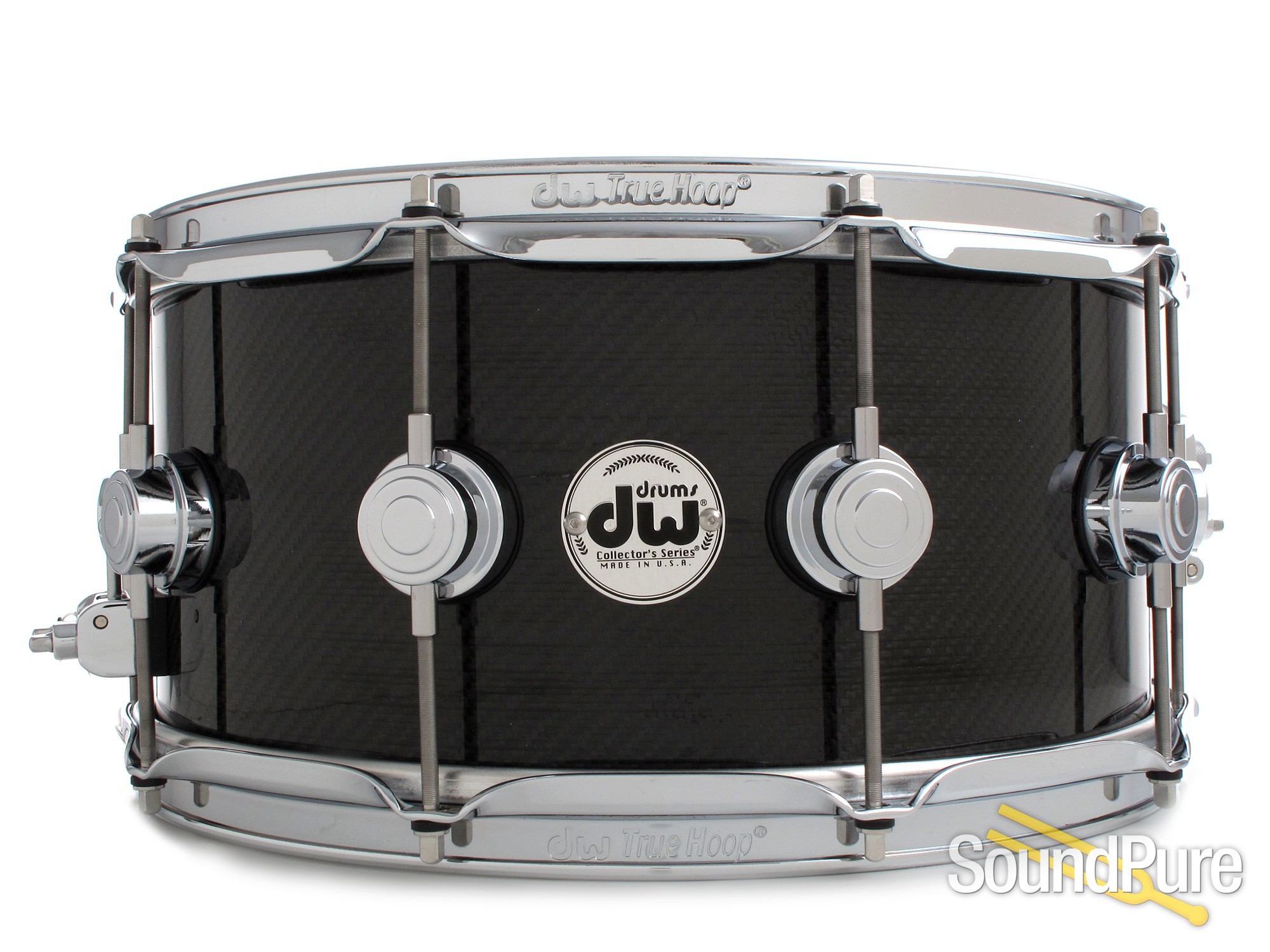 DW 6.5x14 Collectors Series Carbon Fiber Snare Drum