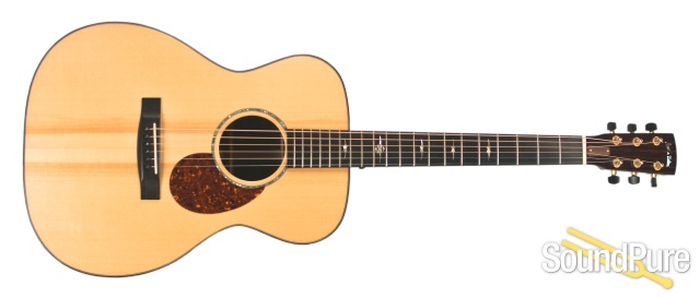 Huss & Dalton OM Custom Red Spruce/IRW Acoustic #986 - Used — image 3