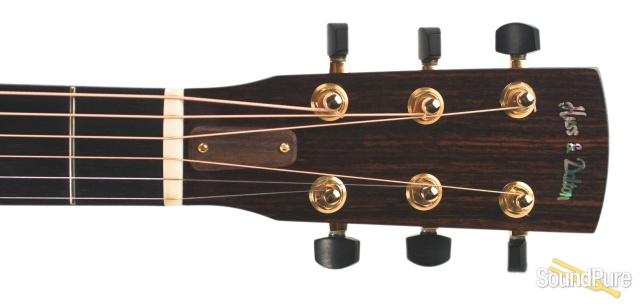 Huss & Dalton OM Custom Red Spruce/IRW Acoustic #986 - Used — image 4