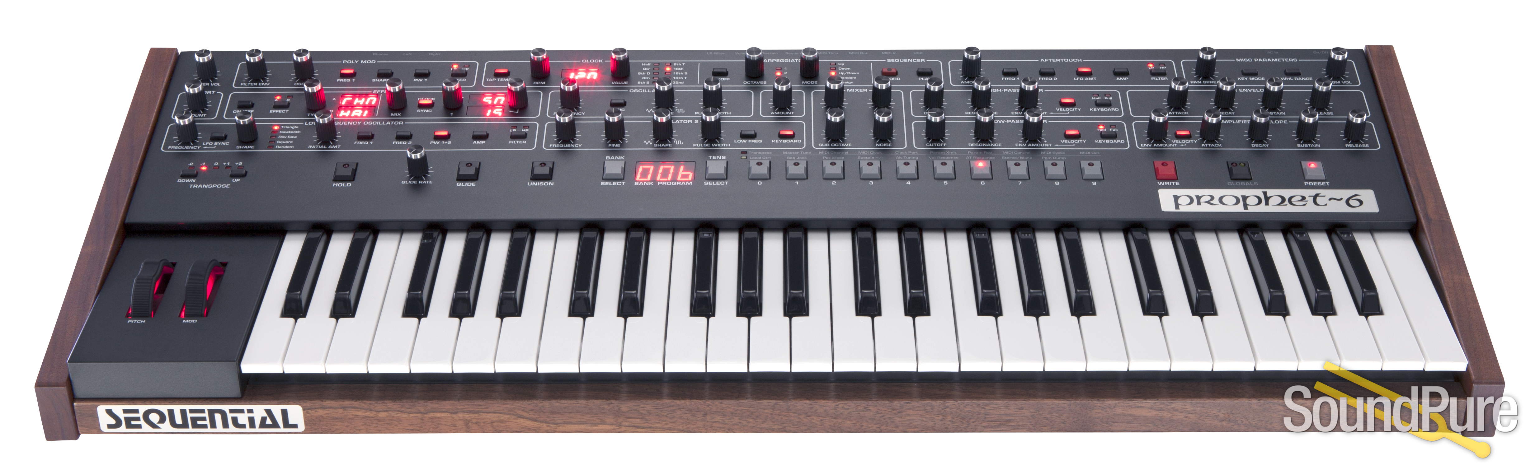 Sequential Prophet6 Keyboard