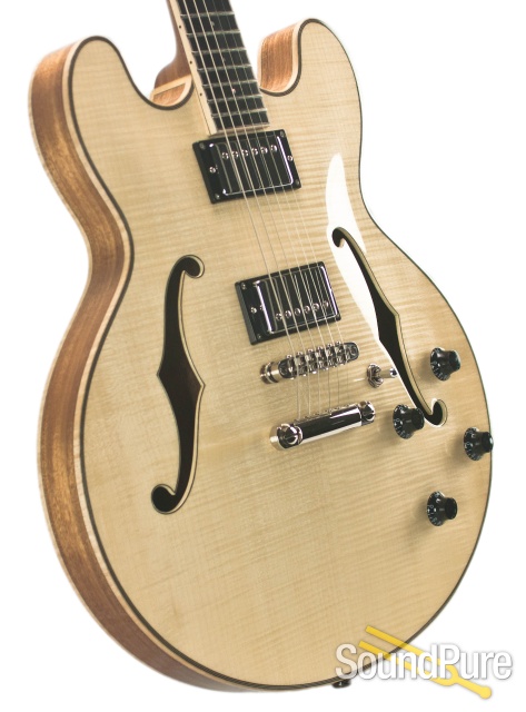 Eastman T186MX-BD Blonde Thinline Electric #13650213 — image 7