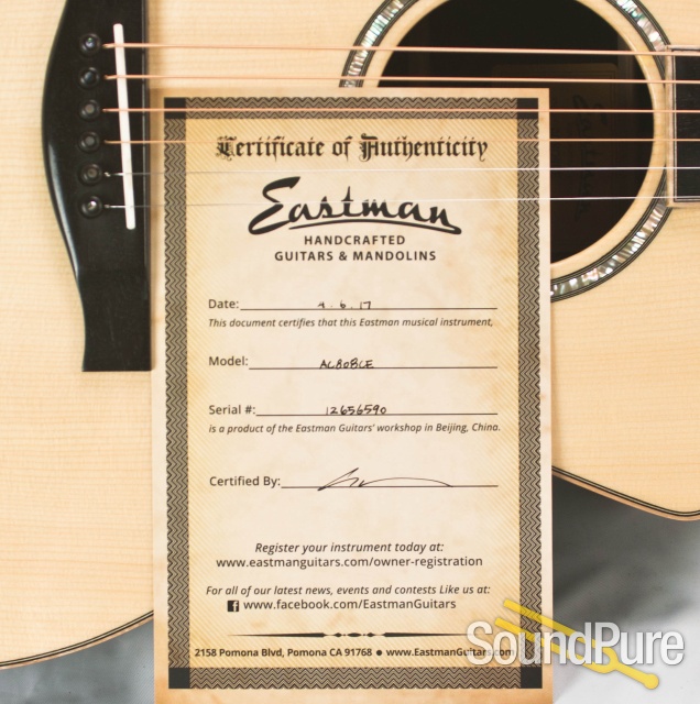 Eastman AC808CE Grand Concert Cutaway Acoustic #12656590 — image 3
