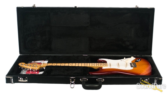Fender 2014 American Standard Strat Sienna Burst - Used — image 6