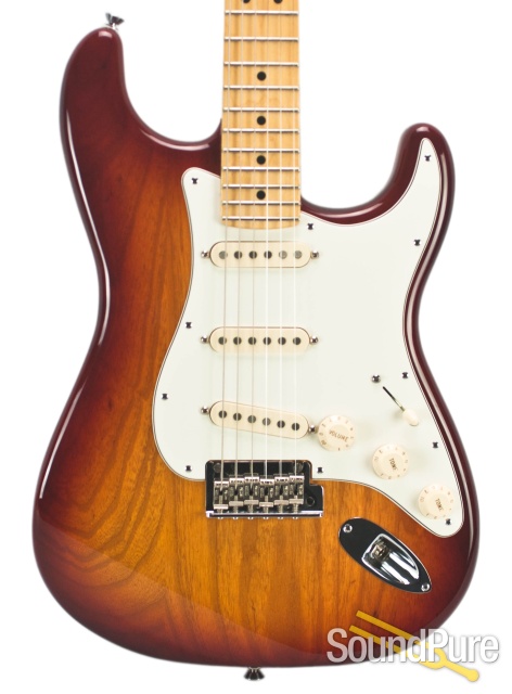 Fender 2014 American Standard Strat Sienna Burst - Used — image 1