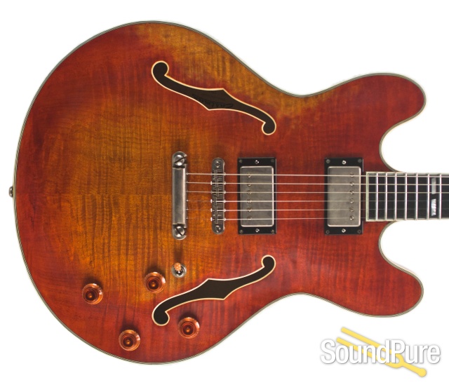 Eastman T59/V Thinline Semi-hollow Electric #12750008 — image 6