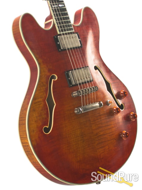Eastman T59/V Thinline Semi-hollow Electric #12750008 — image 7