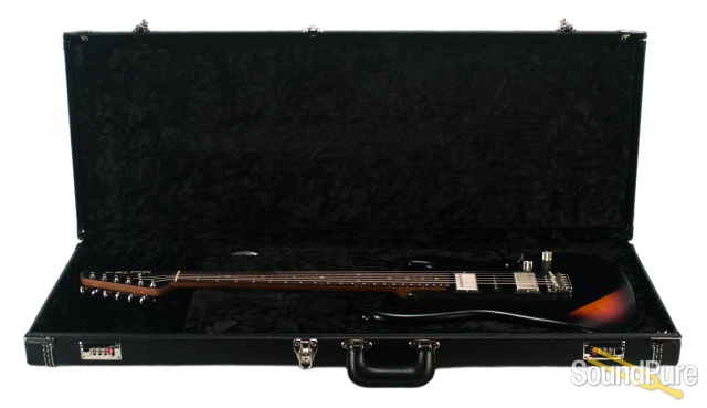 Tuttle Custom Classic S Satin Black Over 3-Tone Burst #430 — image 2