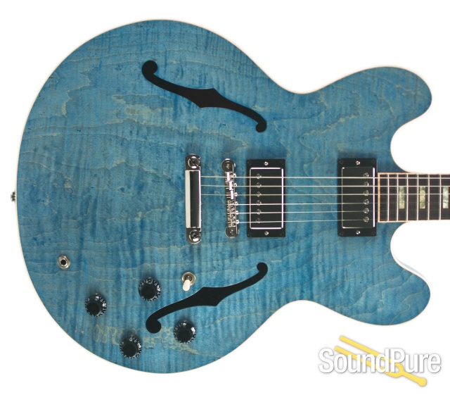Gibson 2015 Memphis ES-335 Indigo Blue #10095711 - Used — image 7
