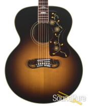 Gibson SJ-200 True Vintage Sunburst Acoustic Guitar - Used Gibson SJ-200 True Vintage Sunburst Acoustic Guitar - Used