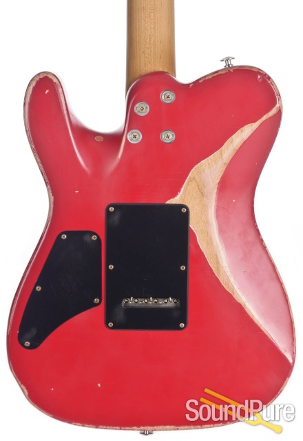 Suhr Custom Modern T 24 Antique Dakota Red Electric #JS4A8U — image 3