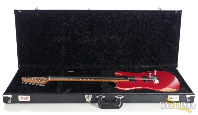 Suhr Custom Modern T 24 Antique Dakota Red Electric #JS4A8U — image 5