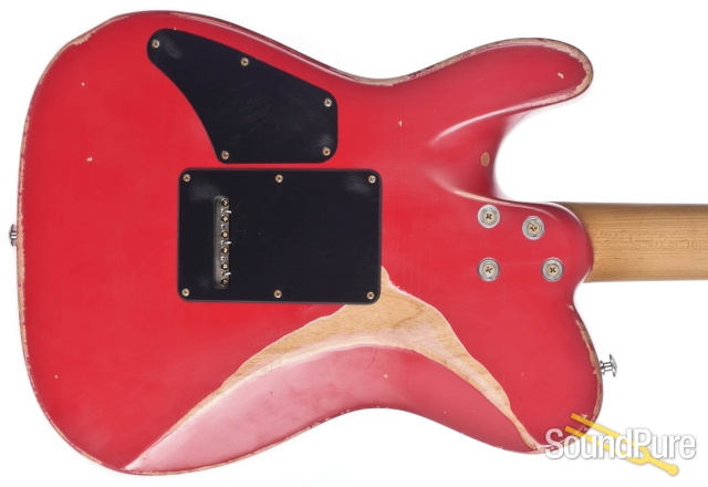 Suhr Custom Modern T 24 Antique Dakota Red Electric #JS4A8U — image 6
