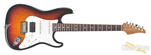 Suhr Custom Classic Antique 3-Tone Burst HSS IRW #29322 — image 3
