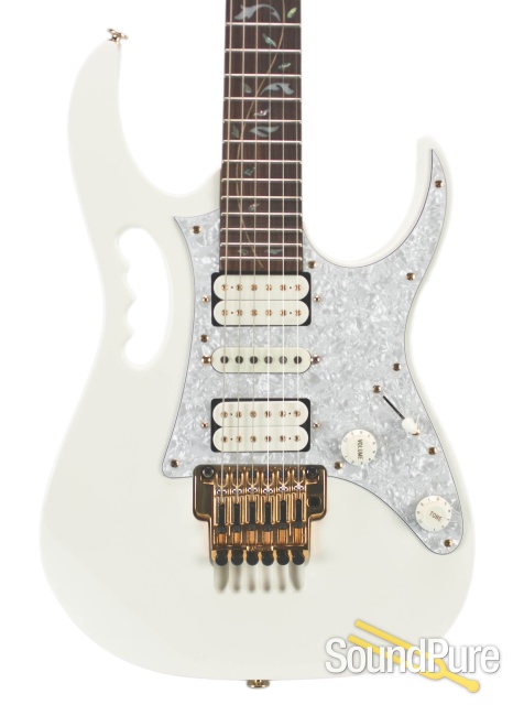 Ibanez Steve Vai Signature JEM 7V White Electric - Used — image 1