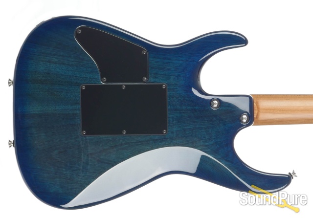 Anderson Angel Natural Bora to Trans Blue Burst w/ Binding — image 3