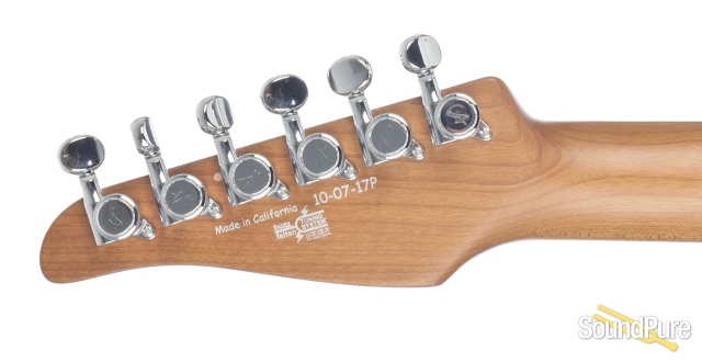 Anderson Angel Natural Bora to Trans Blue Burst w/ Binding — image 7