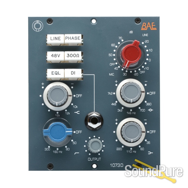 BAE 1073D 500-Series Preamp/EQ Module