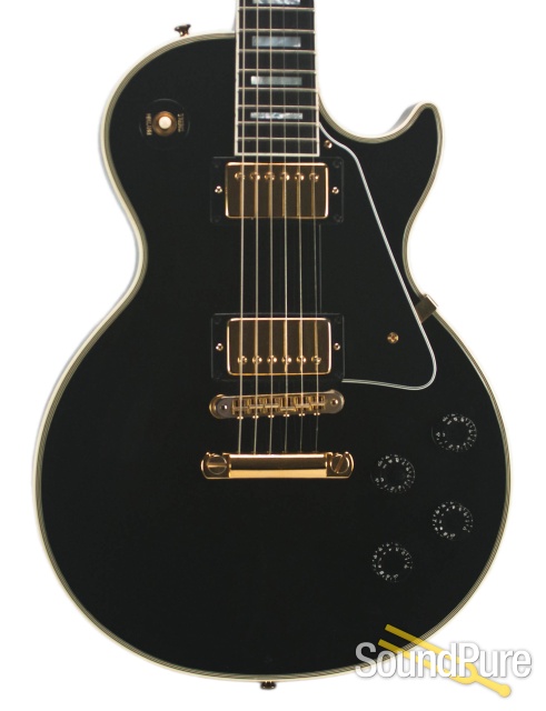 Gibson Les Paul Custom Black Beauty #02521409 - Used — image 1