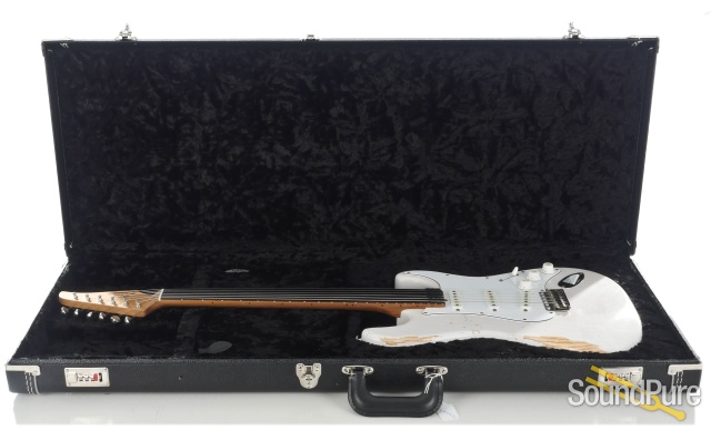 Suhr Custom Classic Antique Trans White Heavy Aging #JS3P2U — image 5