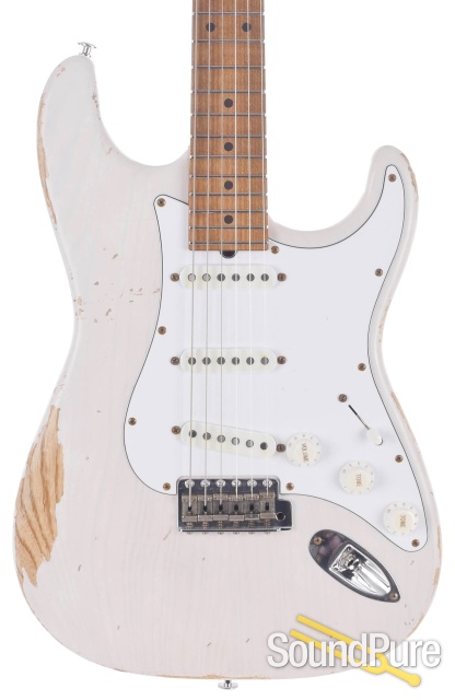 Suhr Custom Classic Antique Trans White Heavy Aging #JS3P2U — image 1
