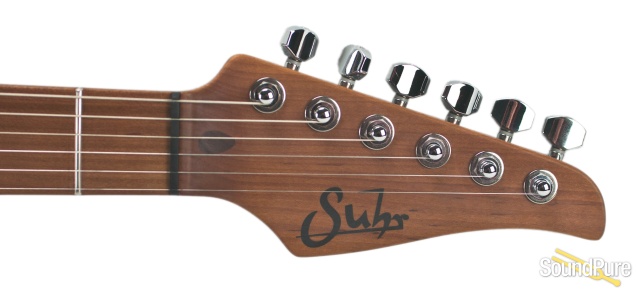 Suhr Custom Classic Figured Koa 2-Tone Burst HSS #JS3H9F — image 3