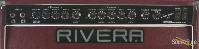 Rivera Suprema 55 Jazz Edition 1x15 Combo Amplifier - Used — image 5
