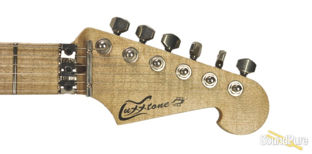 Luxxtone El Machete Black Over Dark Red HH Electric #0213 — image 9