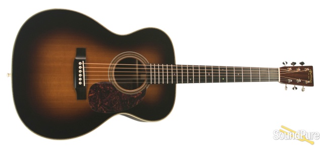 Martin 000-28EC Sunburst Sitka/Rosewood OM #1352030 - Used — image 4