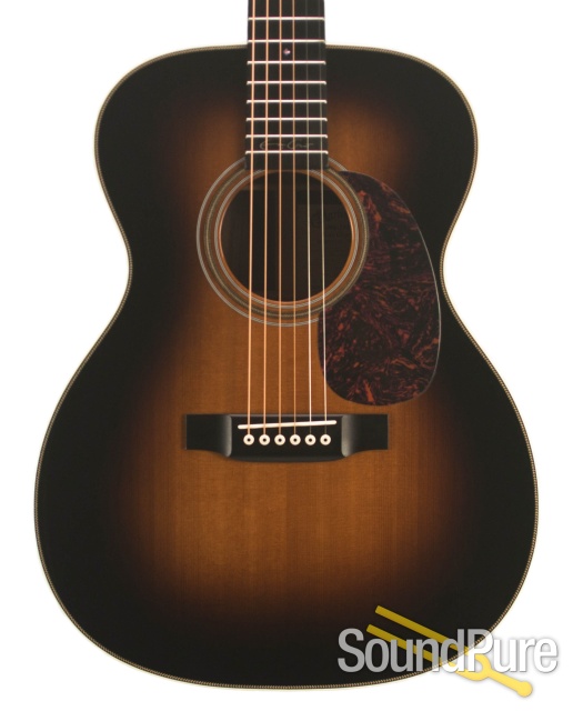 Martin 000-28EC Sunburst Sitka/Rosewood OM #1352030 - Used — image 1