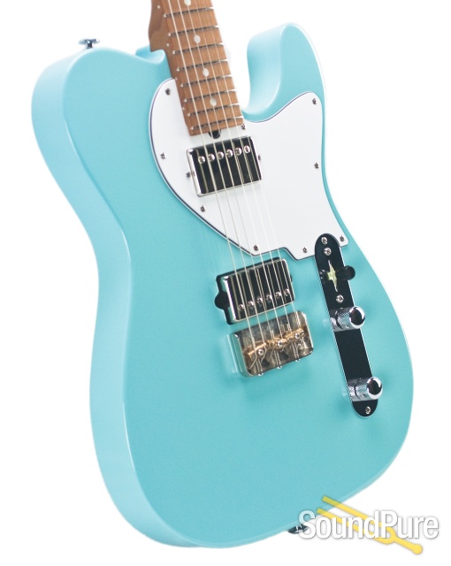 Suhr Custom Classic T Daphne Blue HH Electric #21807 - Used — image 6
