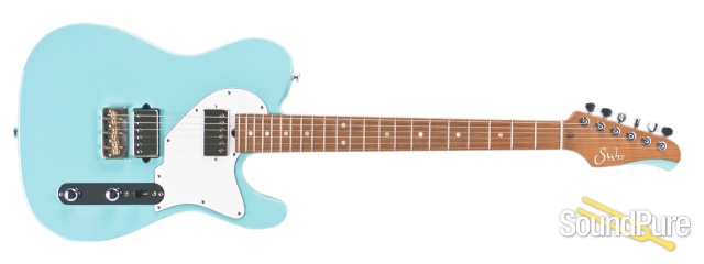 Suhr Custom Classic T Daphne Blue HH Electric #21807 - Used — image 8