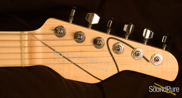 Stevenson Pop Classic Firemist Gold Electric Guitar — image 3