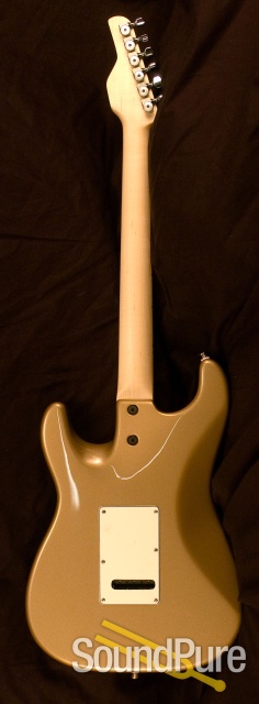 Stevenson Pop Classic Firemist Gold Electric Guitar — image 6
