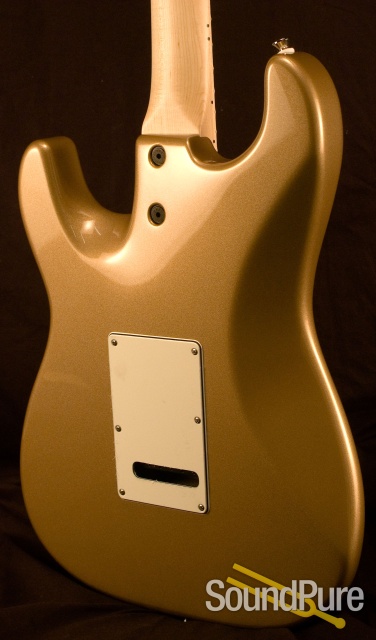 Stevenson Pop Classic Firemist Gold Electric Guitar — image 8