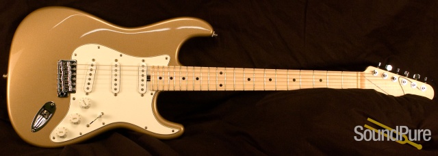 Stevenson Pop Classic Firemist Gold Electric Guitar — image 10