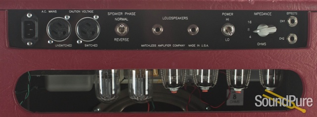 Matchless SC-30 Burgundy 1x12 Combo Amp - Used — image 3