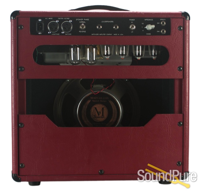Matchless SC-30 Burgundy 1x12 Combo Amp - Used — image 5