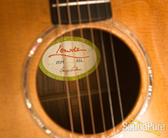 Lowden O-32 Sitka Spruce/IRW Concert Acoustic #7579 - Used — image 6