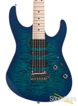 Suhr Custom Modern Aqua Blue Burst Electric #JS3K8H