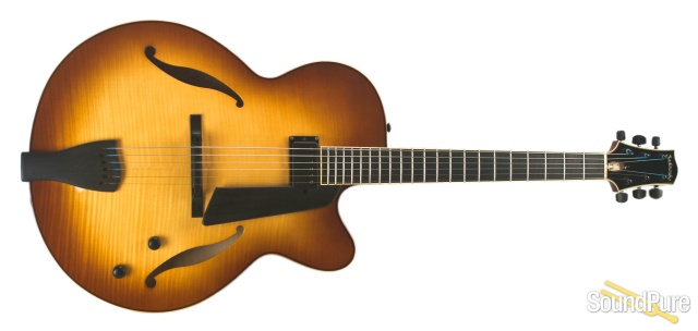 Sadowsky LS-17 Honey Burst Archtop #A928 - Used — image 4