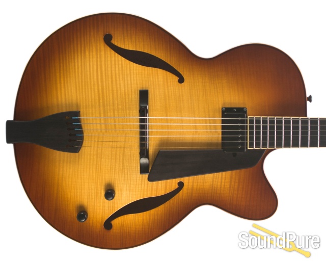 Sadowsky LS-17 Honey Burst Archtop #A928 - Used — image 5