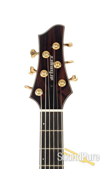 Artinger Mahogany Chambered Solid Body Electric - Used — image 4