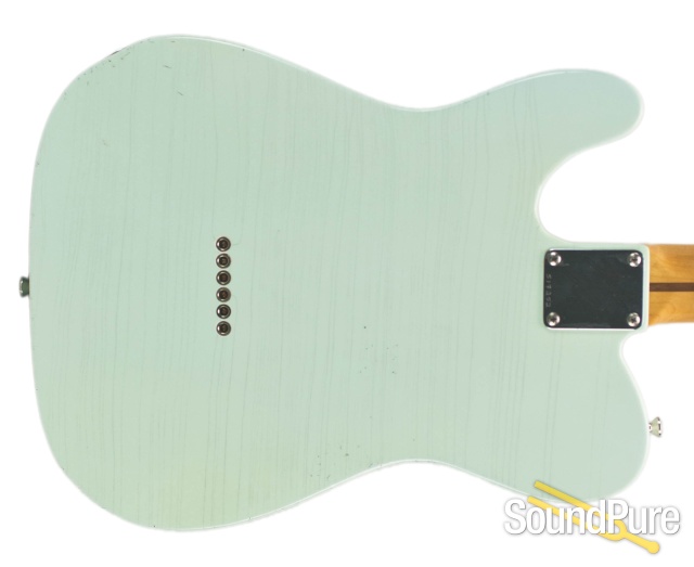 Mario Guitars T-Style Sonic Blue Relic #517252 — image 7